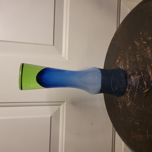 VASE BY BO BORGSTROM FOR ASEDA GLASBRUK, 1960'S - Picture 6 of 6